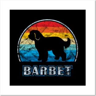 Barbet Vintage Design Dog Posters and Art